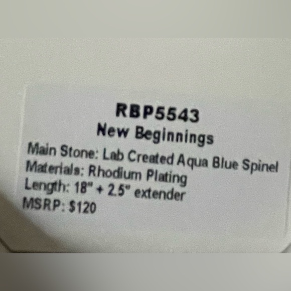 Bomb Party RBP5543 OG New Beginnings Necklace - Picture 5 of 5